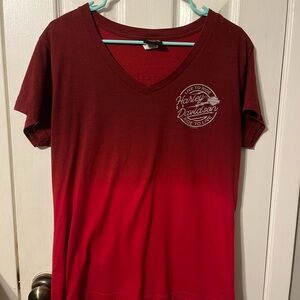 Harley-Davidson Red Graphic Tee